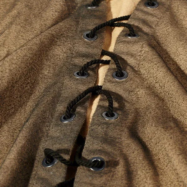 Vintage style Steampunk top (Black or Brown)
