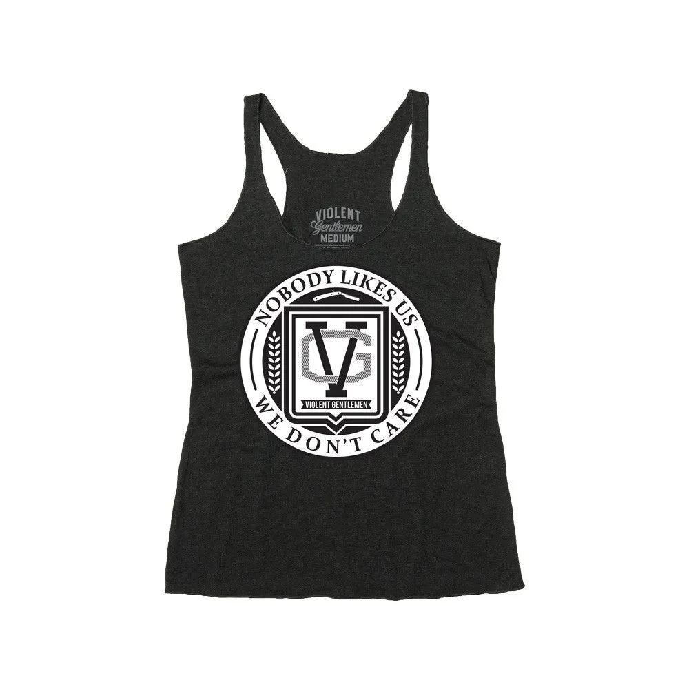 Violent Gentlemen Women's Nobody Likes Us Racerback