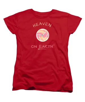 Volleyball Heaven On Earth - Women's T-Shirt (Standard Fit)