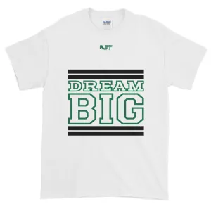 White Black and Green Short-Sleeve T-Shirt