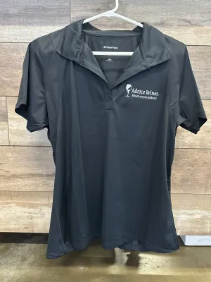 Women's Adrice Polo Shirt - Polyester - Black