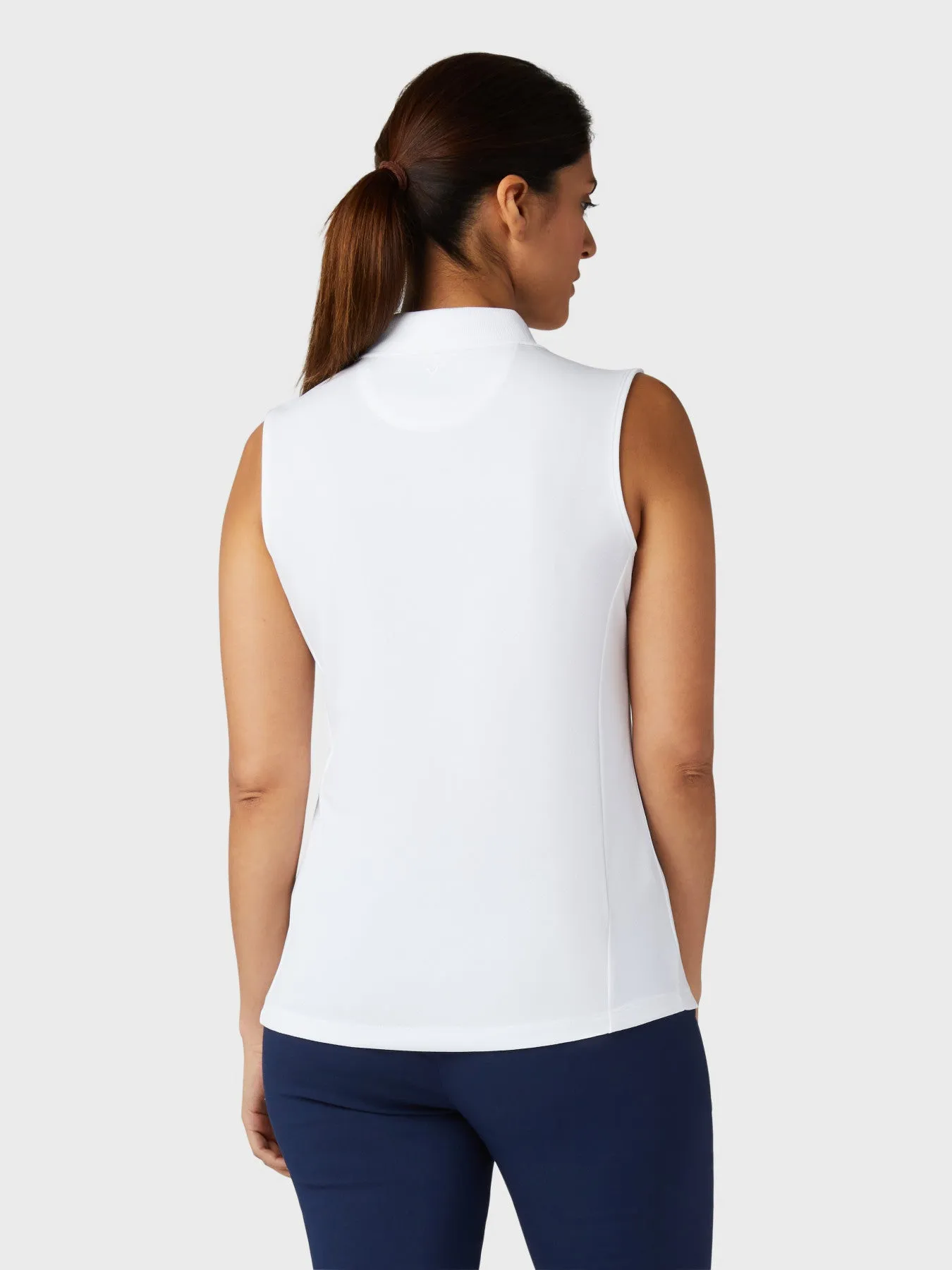 Women's Chev Primaloft Quilted Vest In Bright White