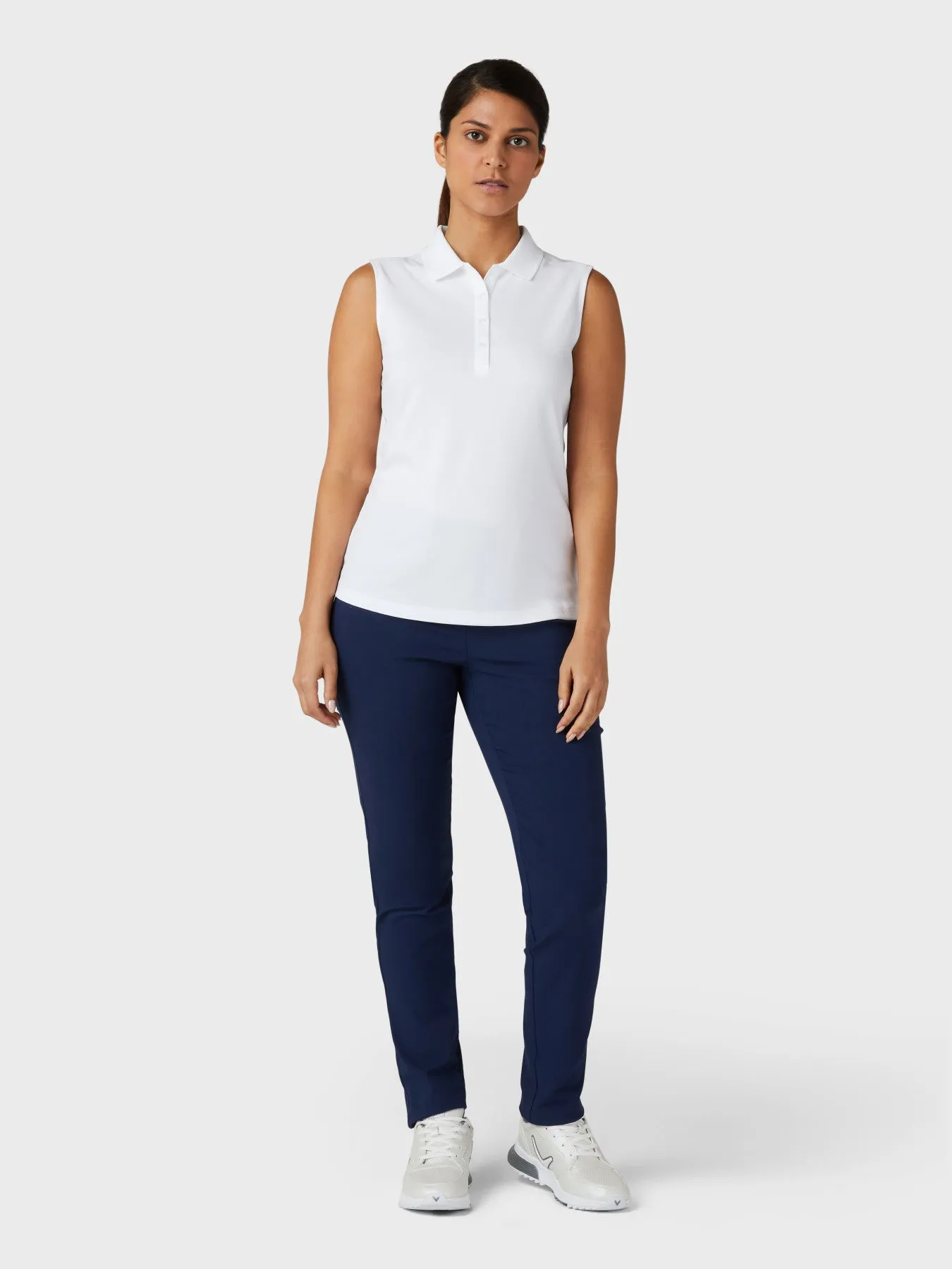 Women's Chev Primaloft Quilted Vest In Bright White