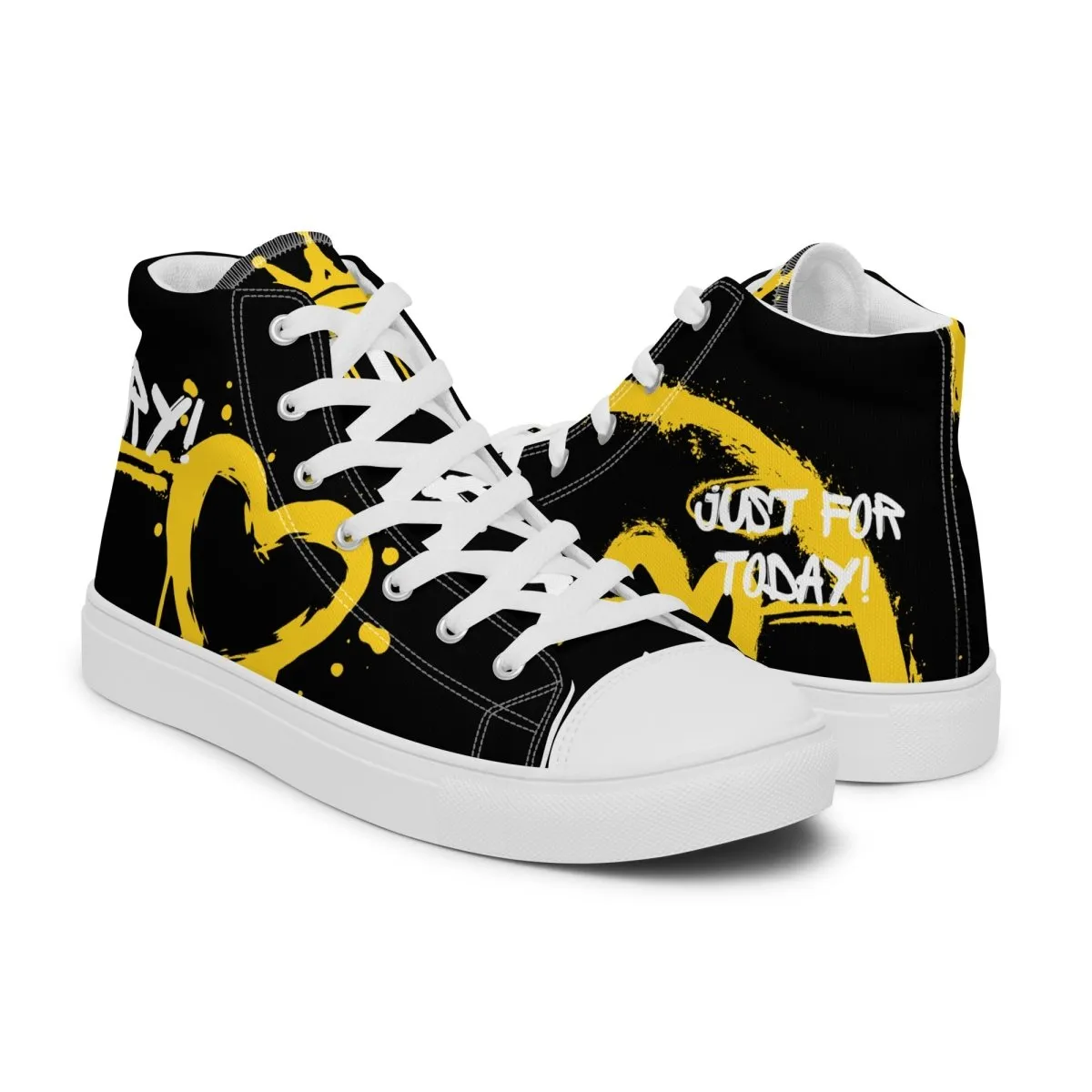 Women's Empowerment High Tops - Sobriety Statement Edition