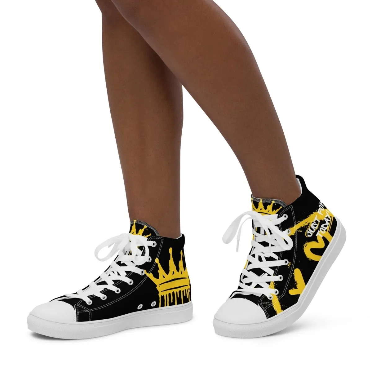 Women's Empowerment High Tops - Sobriety Statement Edition