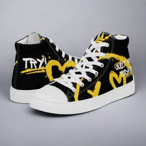 Women's Empowerment High Tops - Sobriety Statement Edition
