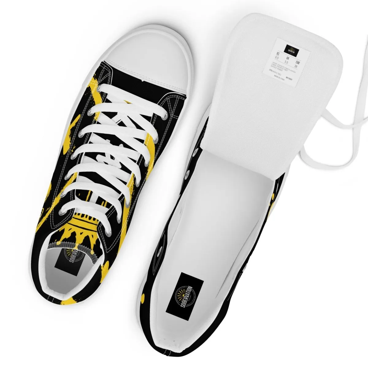 Women's Empowerment High Tops - Sobriety Statement Edition