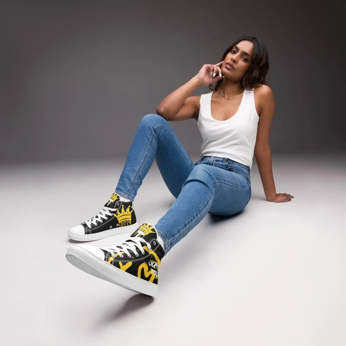 Women's Empowerment High Tops - Sobriety Statement Edition