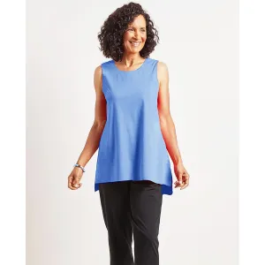 Women's Habitat Deep Hem Long Tank Sapphire