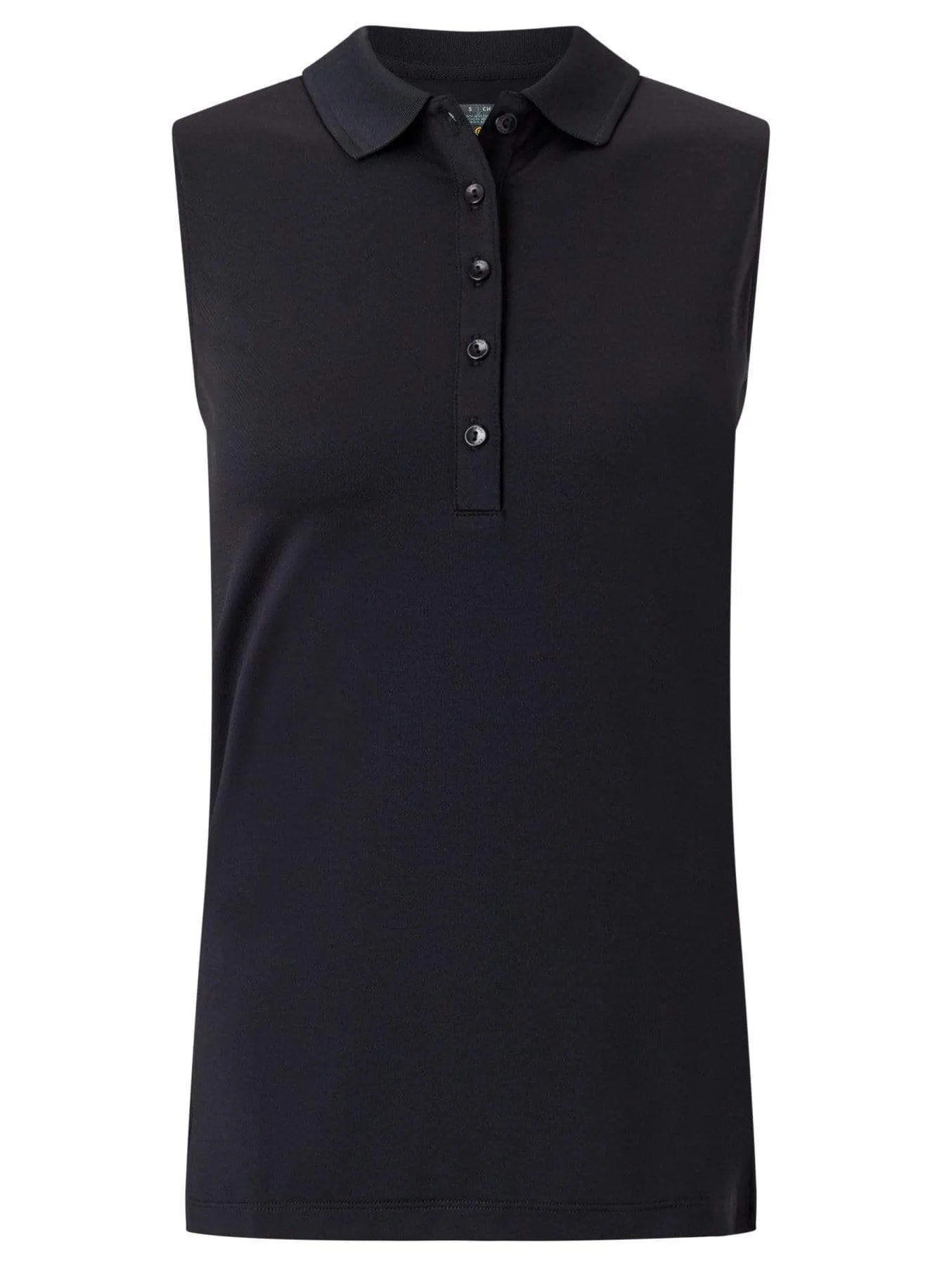 Womens Micro Hex Solid Polo