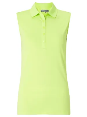 Womens Micro Hex Solid Polo