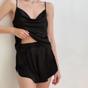 Women's Sleepwear Two-Piece Suit Top & Shorts Pajama Set