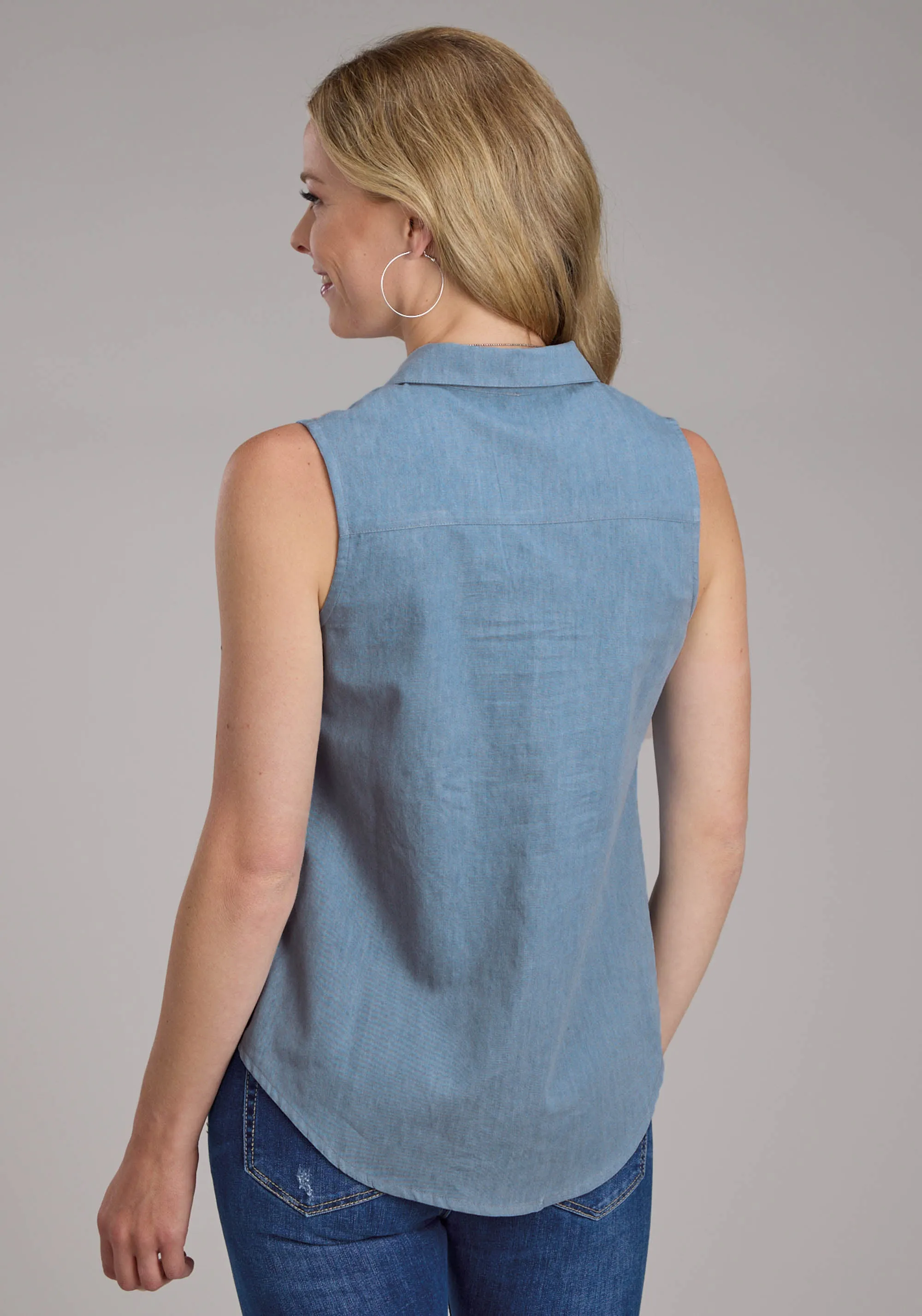 Women's - Studio West Collection Sleeveless Blouse