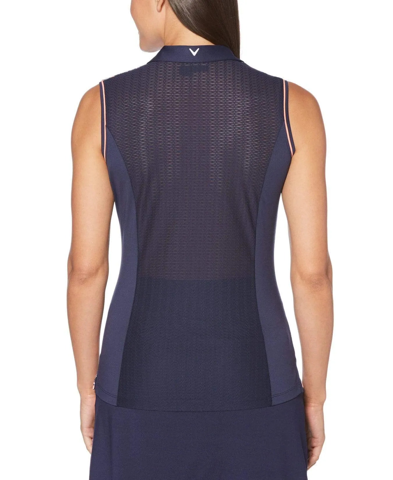 Womens Ventilated Trilogy Print Polo