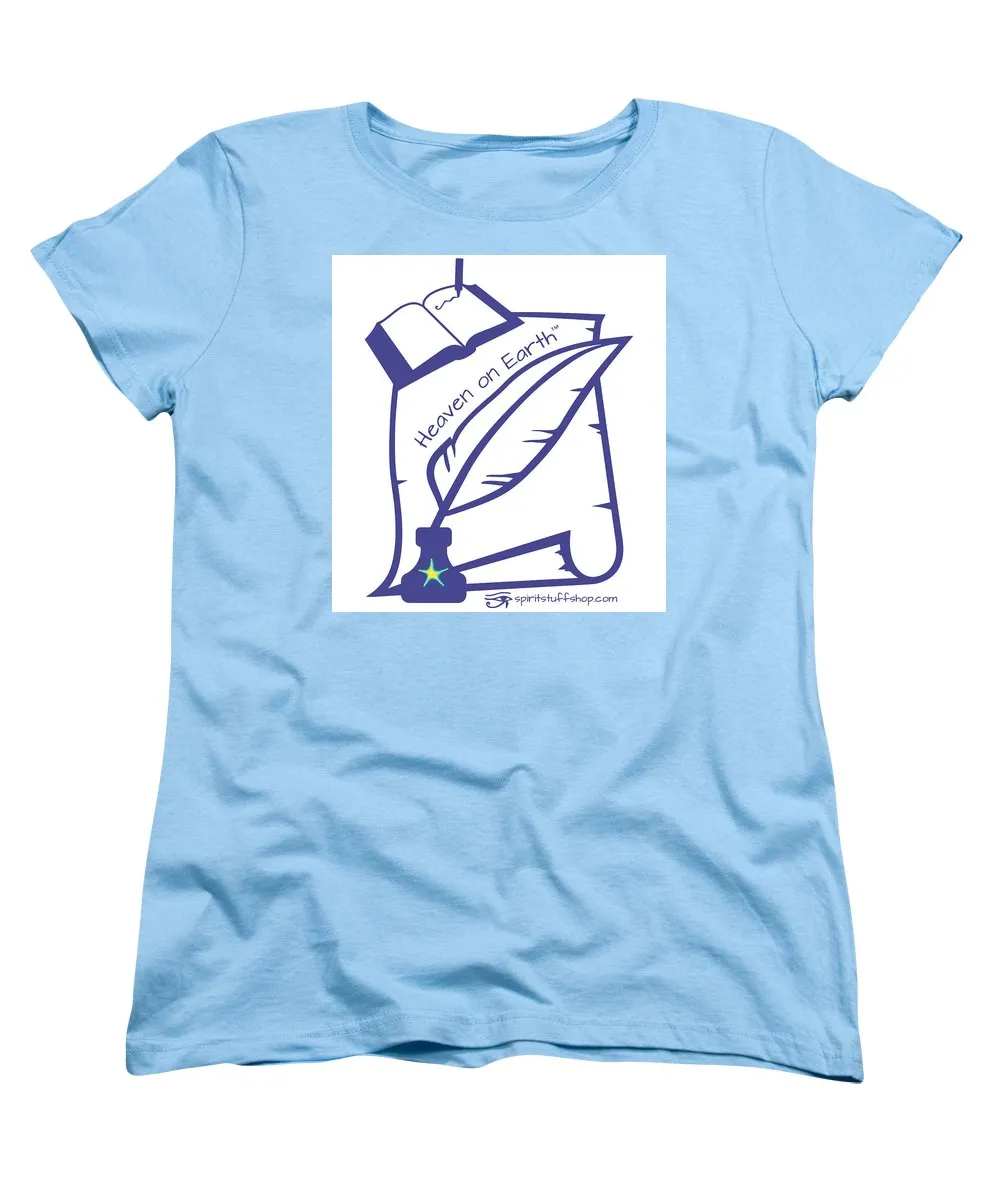Writer Heaven On Earth - Women's T-Shirt (Standard Fit)
