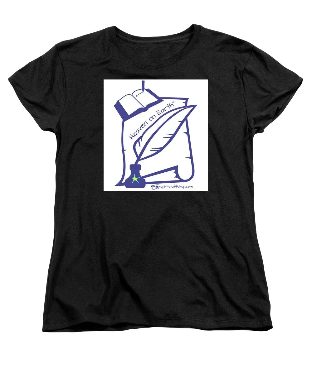 Writer Heaven On Earth - Women's T-Shirt (Standard Fit)