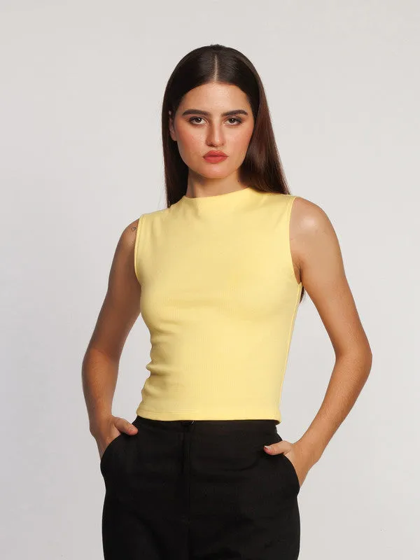 Yellow Solid Top