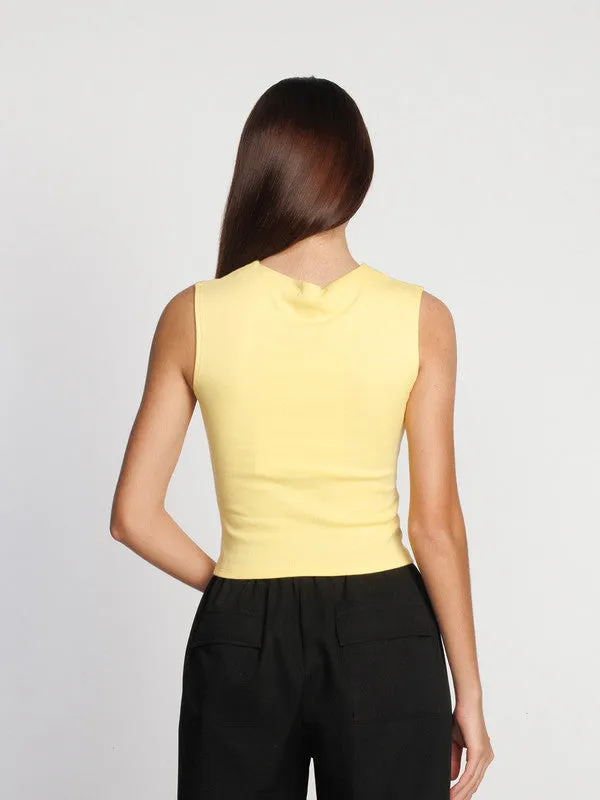 Yellow Solid Top