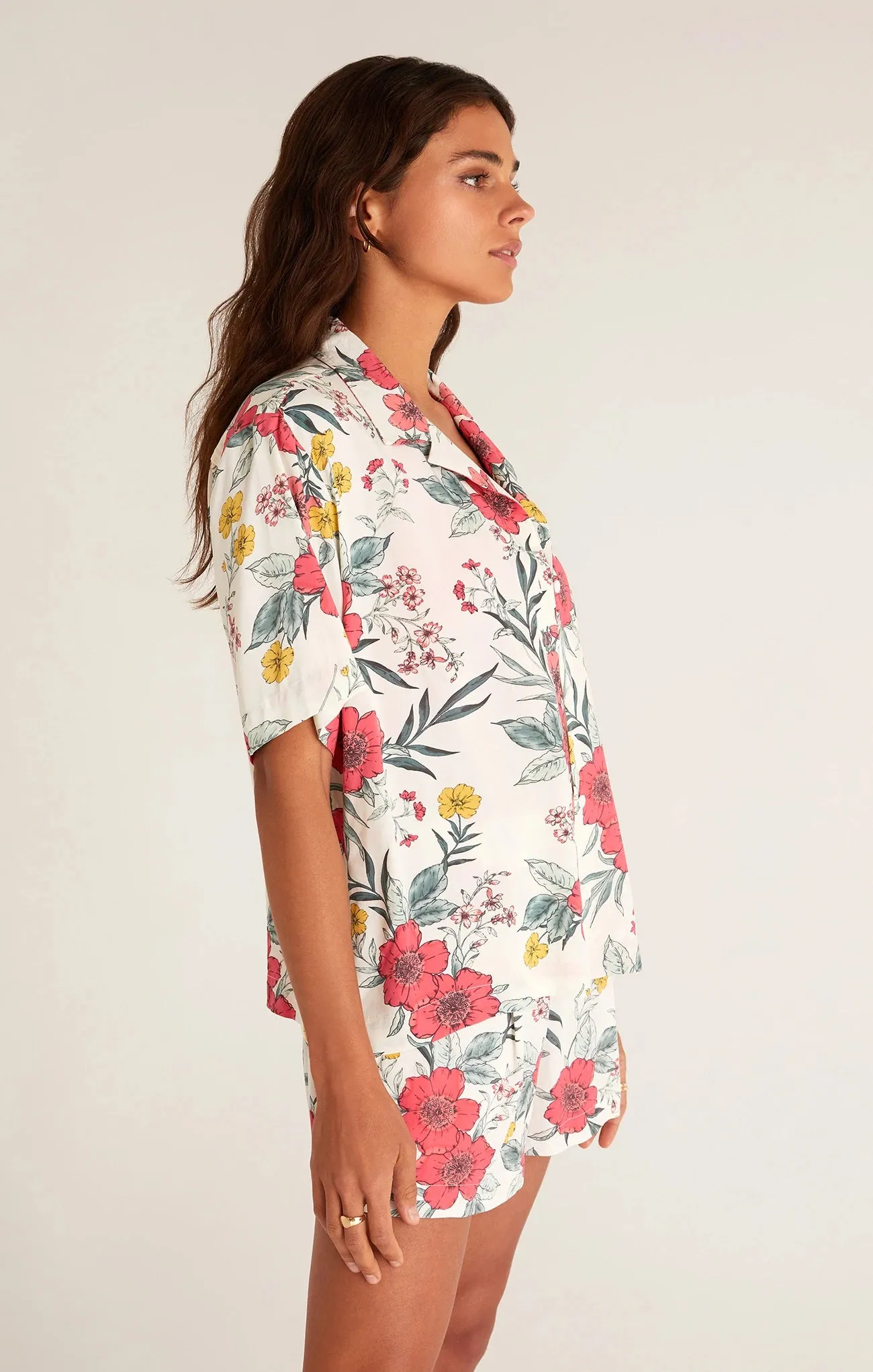 Z Supply Resort Floral Shirt