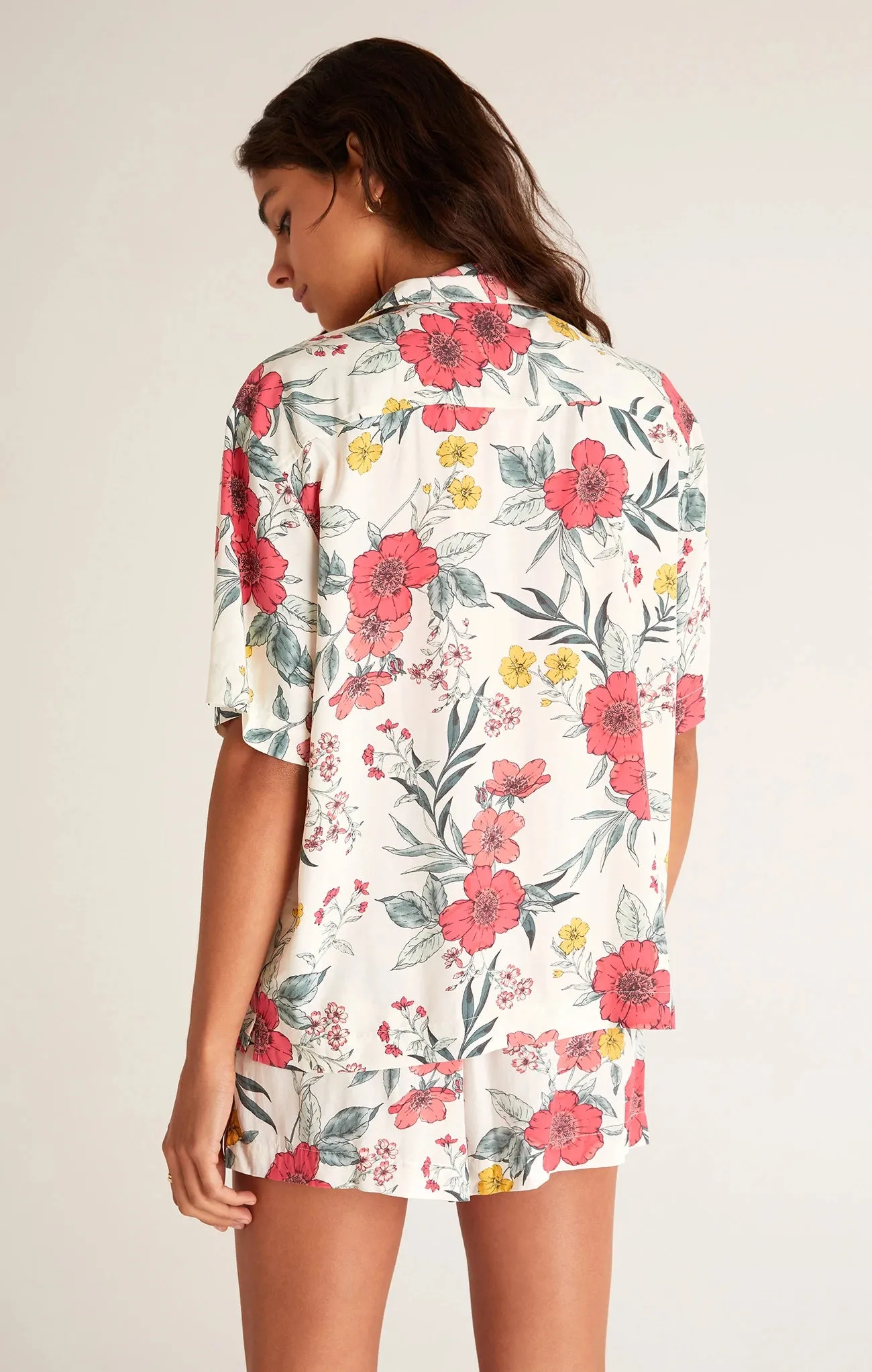 Z Supply Resort Floral Shirt